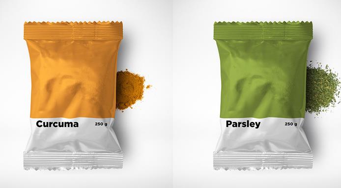 Pnatone Style Spices Packaging