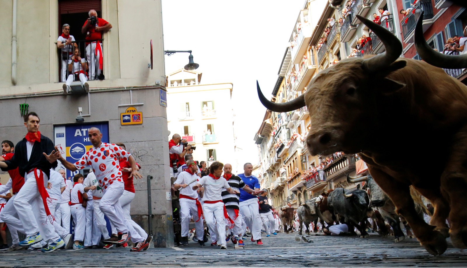 The Running of the Bulls in Pamplona The Chic Flâneuse